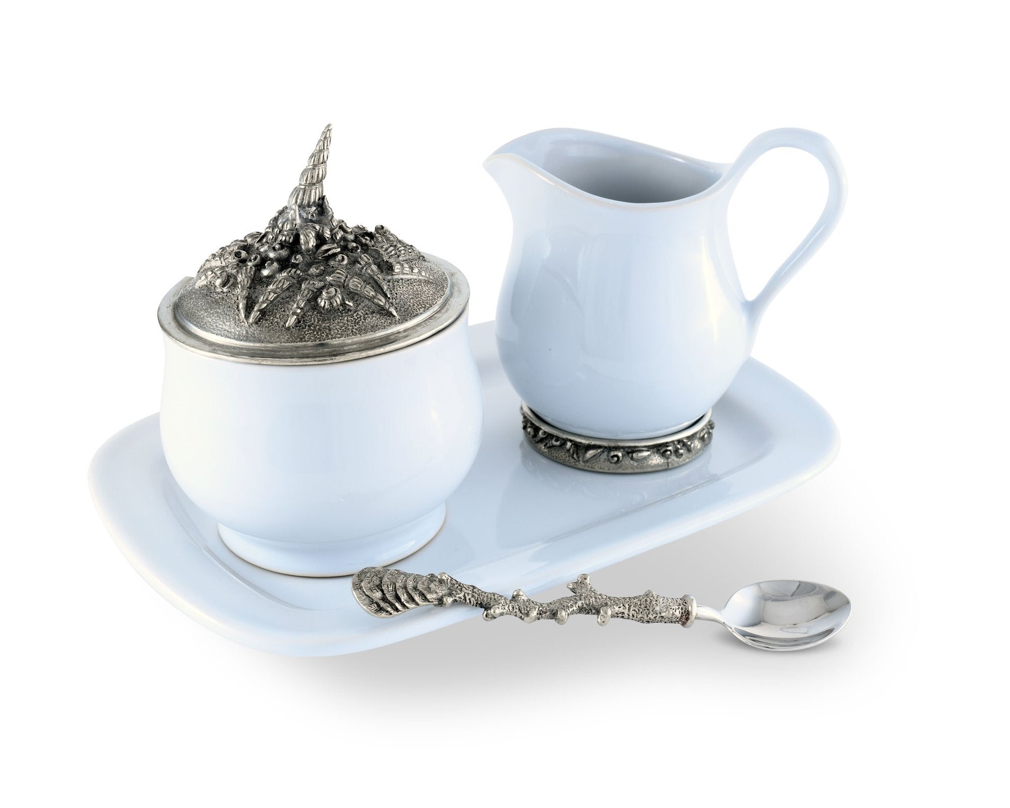 Vagabond House Serveware Vagabond House Coastal Tide Creamer Set