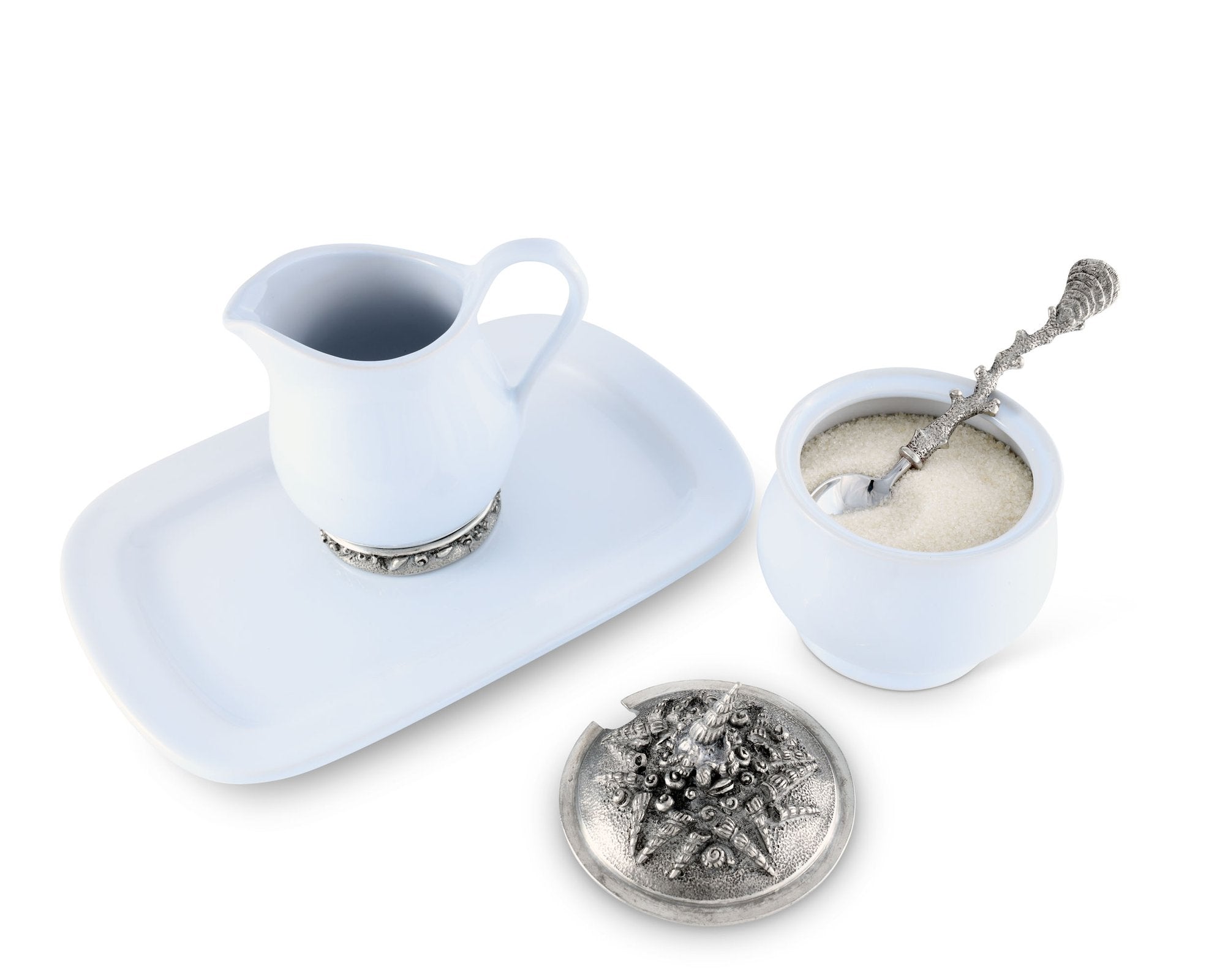 Vagabond House Serveware Vagabond House Coastal Tide Creamer Set