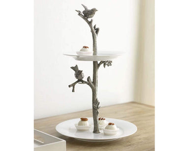 Vagabond House Serveware Vagabond House Dessert Stand - Bird