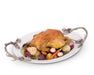 Vagabond House Serveware Vagabond House Fallen Antler Stoneware Tray - Shipping March