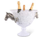 Vagabond House Serveware Vagabond House Glass Ice Tub - Horse Head