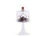 Vagabond House Serveware Vagabond House Horse Bit Glass Covered Dessert Stand, Short