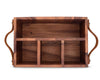 Vagabond House Serveware Vagabond House Horse Bits Leather Handles Flatware Caddy