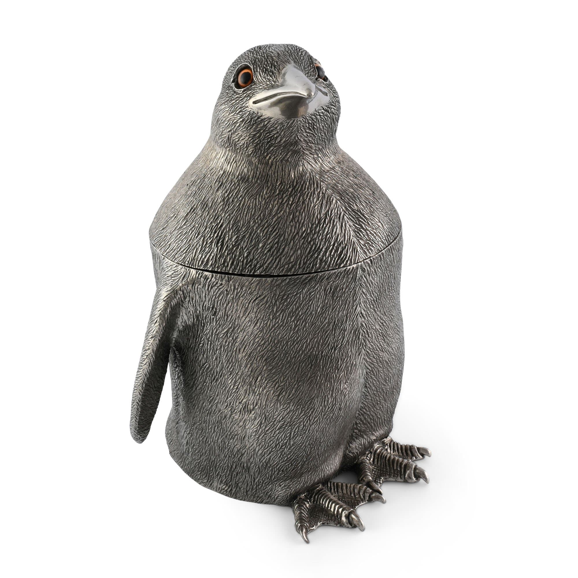 Vagabond House Serveware Vagabond House Ice Bucket - Penguin