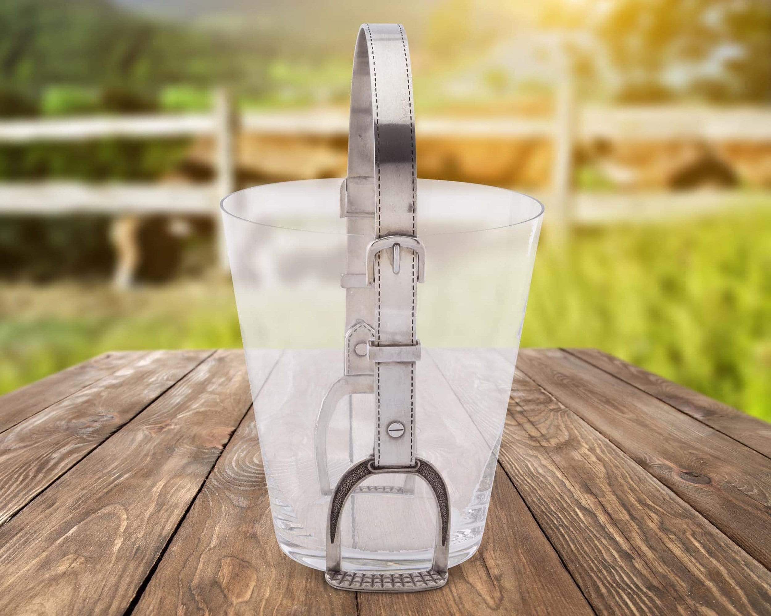 Vagabond House Serveware Vagabond House Ice Bucket - Stirrup