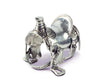 Vagabond House Pewter Cowboy Saddle Napkin Ring