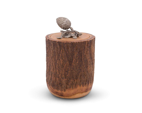 Vagabond House Pine Cone Wood Canister