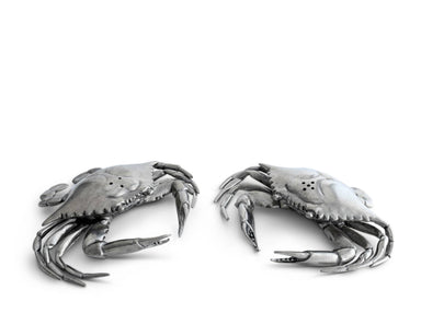 Vagabond House Serveware Vagabond House Salt and Pepper -Blue Crab