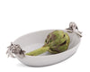 Vagabond House Serveware Vagabond House Stoneware Serving Dish - Artichoke