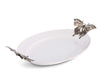 Vagabond House Serveware Vagabond House Stoneware Tray X-Large - Butterfly