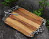 Vagabond House Serveware Vagabond House Tray - Acacia - Song Bird - Large