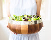 Vagabond House Serveware Vagabond House Wood Salad Bowl - Tribeca