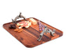 Vagabond House Serveware Vagabond House Wooden Tray - Hopping Bunny