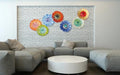 Viz Art Glass Home Blooming Lotus Wall Art Large by Viz Glass