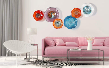 Viz Art Glass Home Hard Candy Wall Art Small 7329SIR - Shipping Mid/Late November