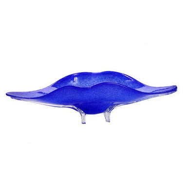 Viz Art Glass Art Glass Horizon Footed Bowl by Viz Glass 7577