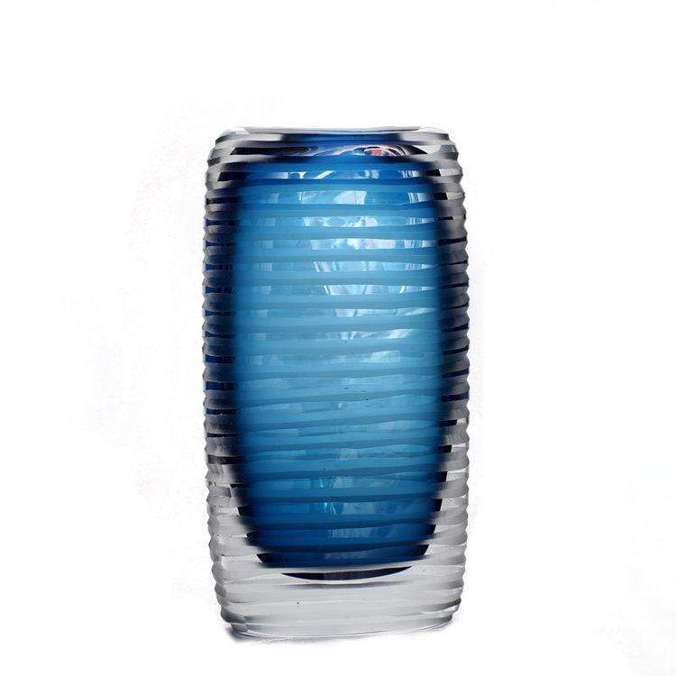 Viz Art Glass Home Ice Vase Tall