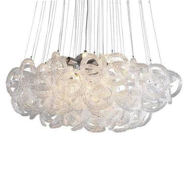 Viz Art Glass Lighting Infinity Chandelier - Clear 36"