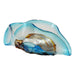 Viz Art Glass Art Glass Jewel Folded Vase 7598