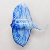 Viz Art Glass Art Glass Sting Ray Wall Art Large by Viz Glass 7710BIR