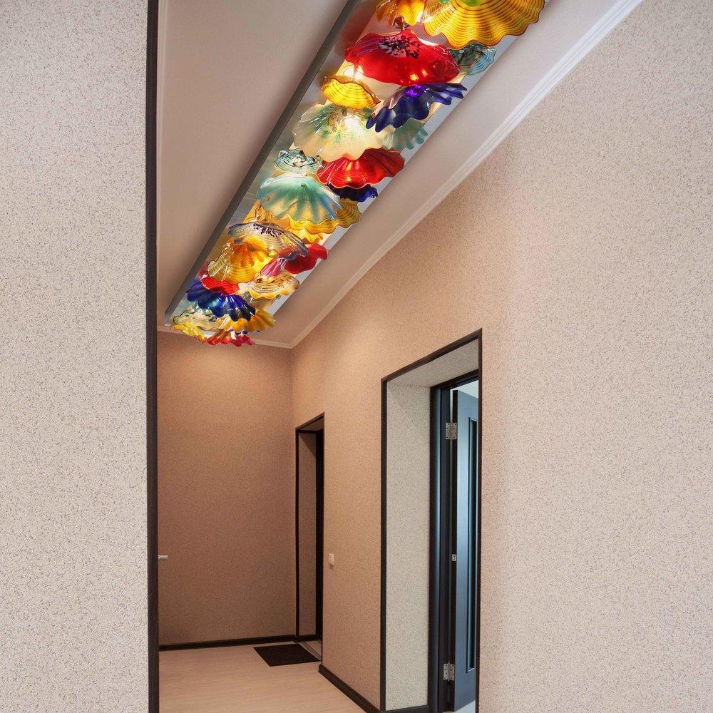 Viz Art Glass Art Glass The Natura Ceiling System by Viz Art Glass