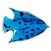 Viz Art Glass Art Glass Tropical Fish Wall Art by Viz Glass 7802BIR