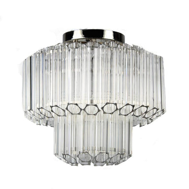 Viz Art Glass Lighting Vela Chandelier Clear by Viz Glass CH-D3-5PN