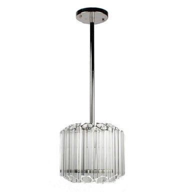 Viz Art Glass Lighting Vela Pendant Clear by Viz Glass P-D3-1PN