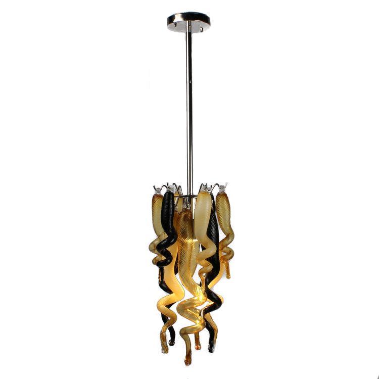 Viz Art ColorSelect Art Glass Pendant Baltic Amber
