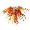 Viz Art Glass ColorSelect Autumn Small Chandelier