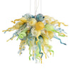 Viz Art Glass ColorSelect California Sunshine Large Chandelier