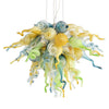 Viz Art Glass ColorSelect California Sunshine Small Chandelier