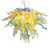 Viz Art Glass ColorSelect California Sunshine Small Chandelier