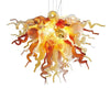 Viz Art Glass ColorSelect Desert Rose Large Chandelier