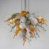 Viz Art Glass ColorSelect Large Platinum Citrus Chandelier