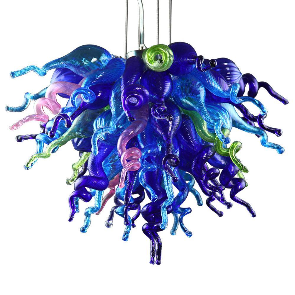 Viz Art Glass ColorSelect Large Wonders of the Sea Chandelier