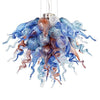 Viz Art Glass ColorSelect Lazy Brook Large Chandelier