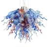 Viz Art Glass ColorSelect Lazy Brook Large Chandelier