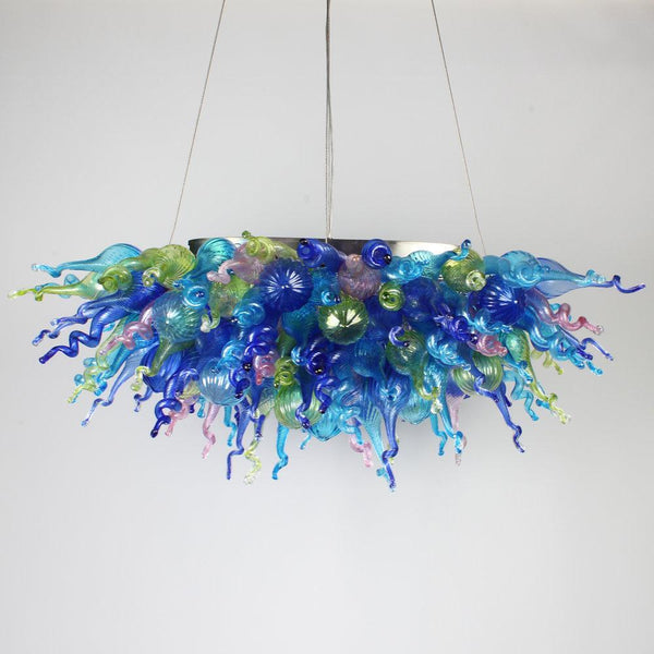 Viz Art Glass ColorSelect Linear Chandelier Mini Wonders of the Sea