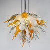 Viz Art Glass ColorSelect Mini Platinum Citrus Chandelier