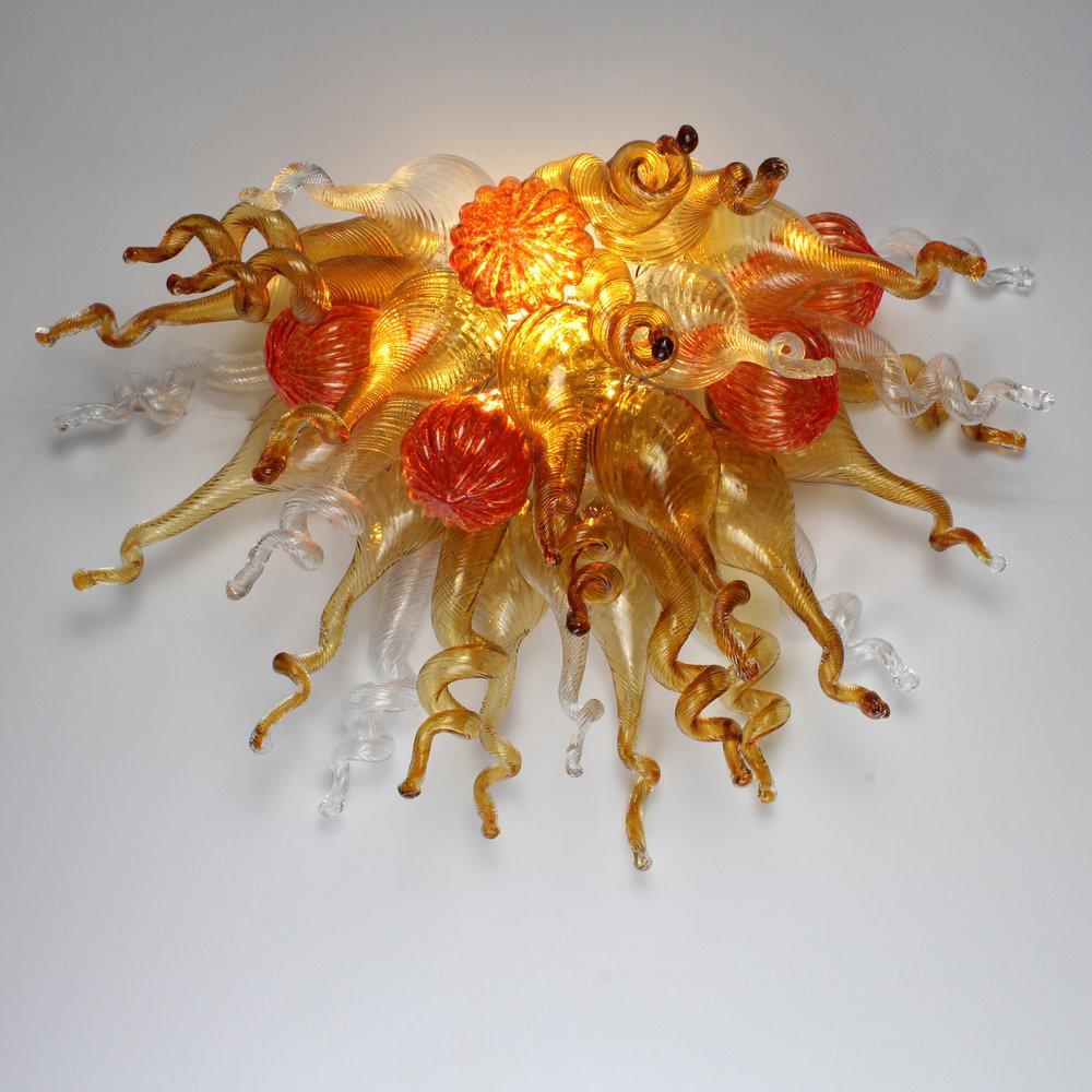 Viz Art Glass ColorSelect Sconce Sunshine