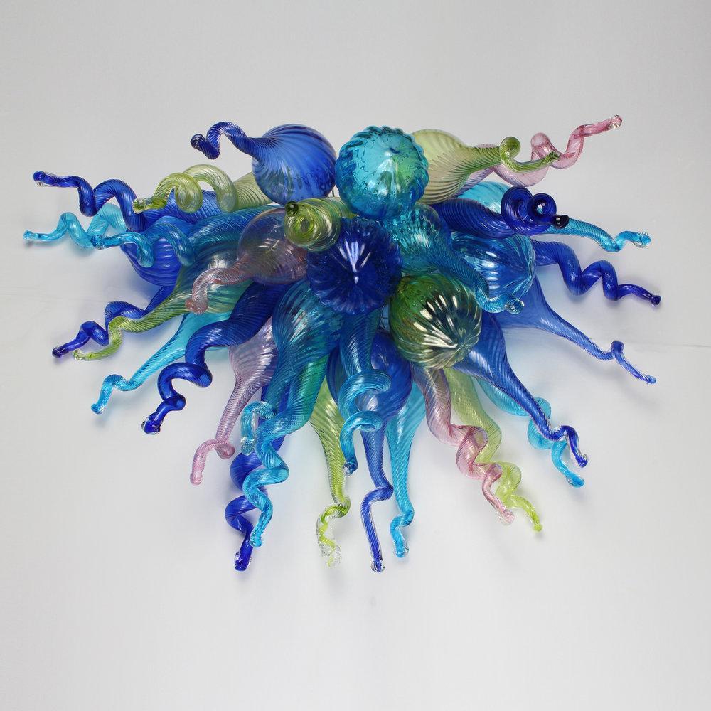 Viz Art Glass ColorSelect Sconce Wonders of the Sea