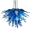 Viz Art Glass ColorSelect Small Blue Love Chandelier