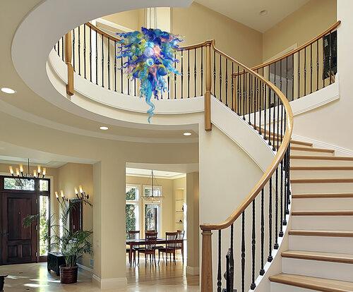 Tall chandelier hot sale