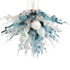 Viz Art Glass ColorSelect Winter Sky Mini Chandelier