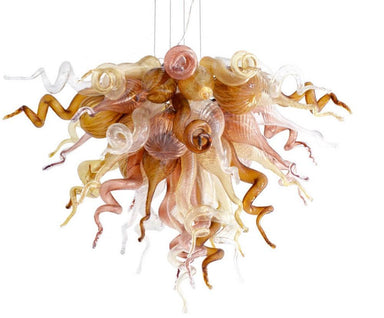 Viz Art Glass Lighting Viz Art Glass Frontier Timber Small Chandelier