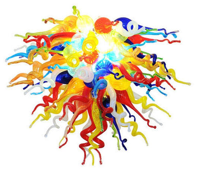 Viz Art Glass Lighting Viz Art Glass Mini Multi-Color Chandelier