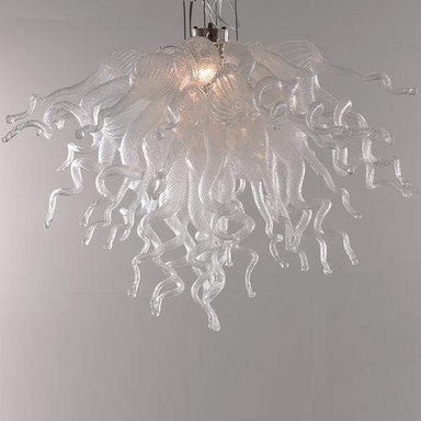 Viz Art Glass Lighting Viz Art Glass Seeded Clear Small Chandelier
