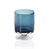 Zodax Home Decor Algarve Hurricane on Footed Base- Midnight Blue- SM