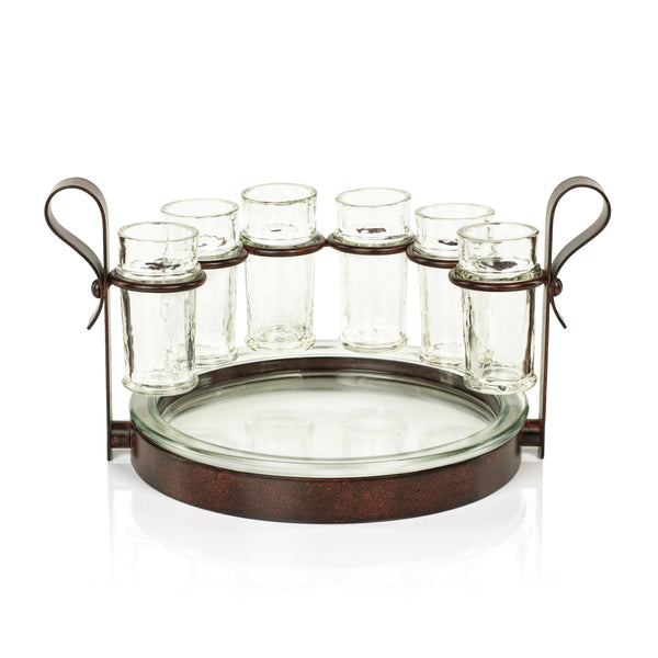 Zodax Home Decor Jalisco 6 Shot Tequila Set